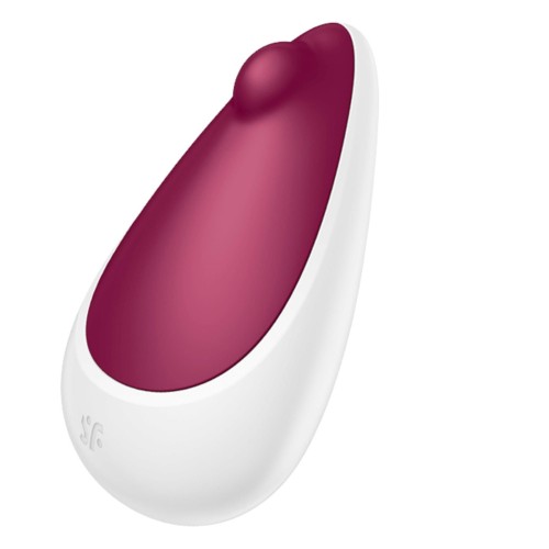 Satisfyer Spot On 3 Berry - Wibrator Nakładany do Stymulacji Łechtaczki z Ruchomą Końcówką