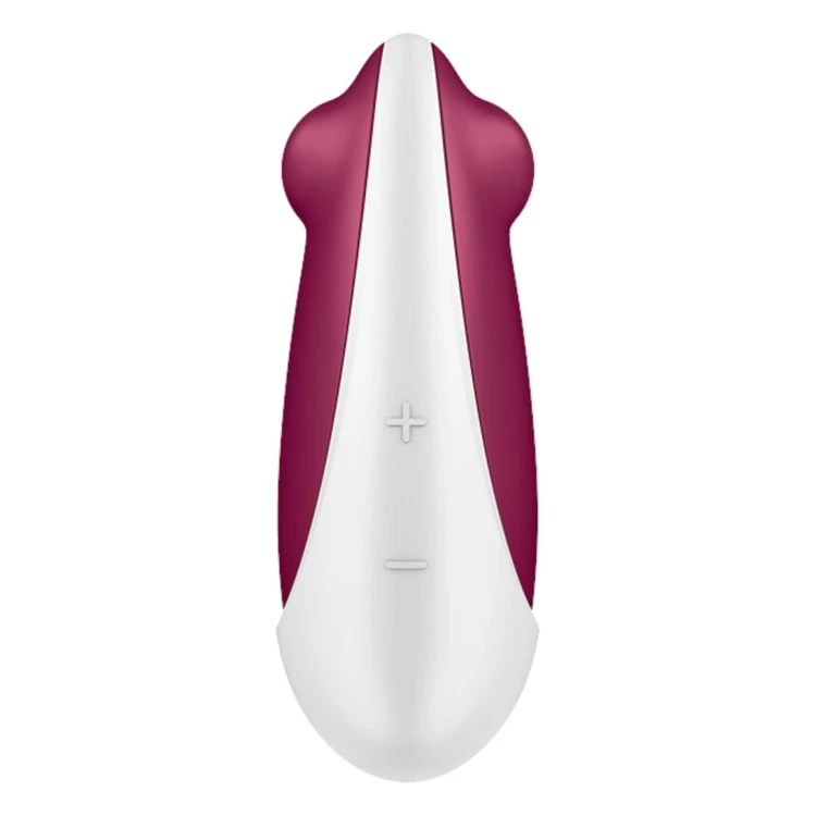 Satisfyer Spot On 3 Berry - Wibrator Nakładany do Stymulacji Łechtaczki z Ruchomą Końcówką