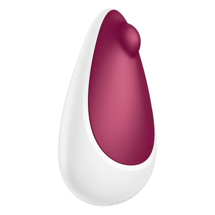 Satisfyer Spot On 3 Berry - Wibrator Nakładany do Stymulacji Łechtaczki z Ruchomą Końcówką