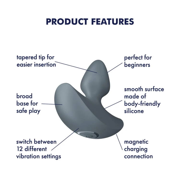 Satisfyer Booty Absolute Beginners 1 - Wibrujący Korek Analny dla Początkujących