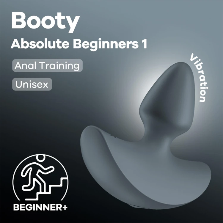 Satisfyer Booty Absolute Beginners 1 - Wibrujący Korek Analny dla Początkujących
