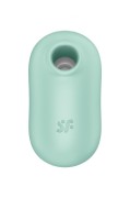 Satisfyer Pro To Go 2 Mint - Masażer Łechtaczki z Falami Powietrznymi i Wibracjami
