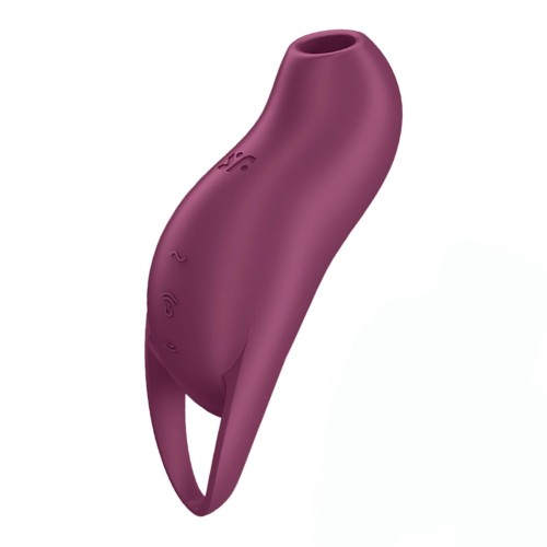 Satisfyer Pocket Pro 1 Purple - Masażer Łechtaczki z Falami Ciśnienia i Wibracjami