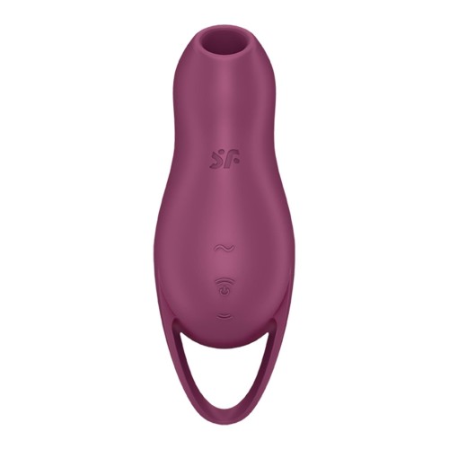 Satisfyer Pocket Pro 1 Purple - Masażer Łechtaczki z Falami Ciśnienia i Wibracjami