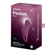Satisfyer Pocket Pro 1 Purple - Masażer Łechtaczki z Falami Ciśnienia i Wibracjami