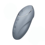 Satisfyer Tap & Climax 1 Bluegrey – masażer łechtaczki z funkcją stukania
