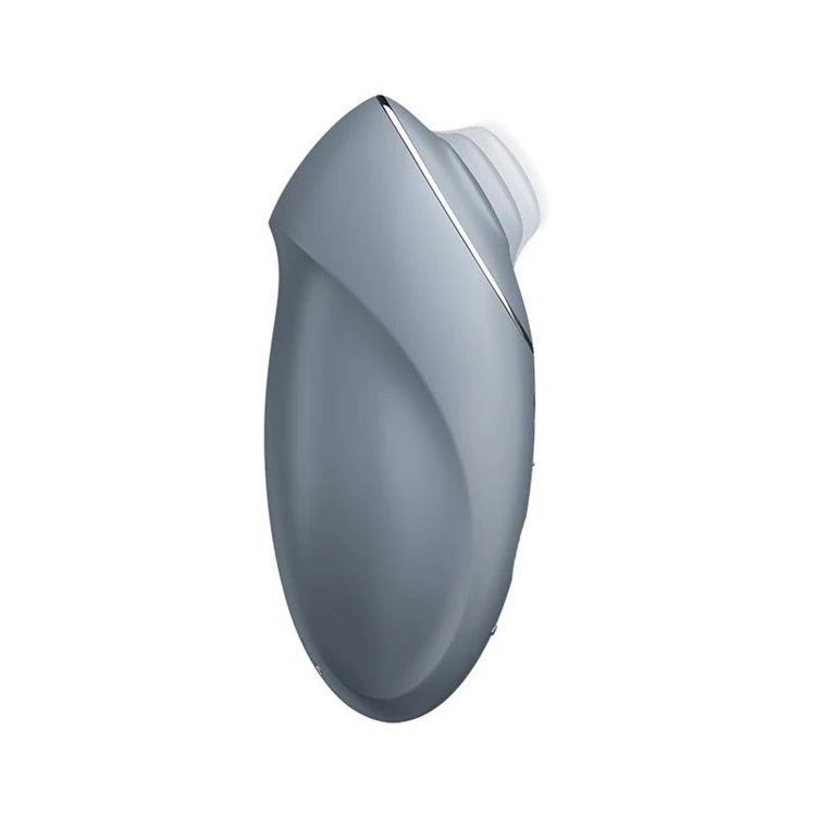 Satisfyer Tap & Climax 1 Bluegrey – masażer łechtaczki z funkcją stukania