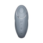 Satisfyer Tap & Climax 1 Bluegrey – masażer łechtaczki z funkcją stukania