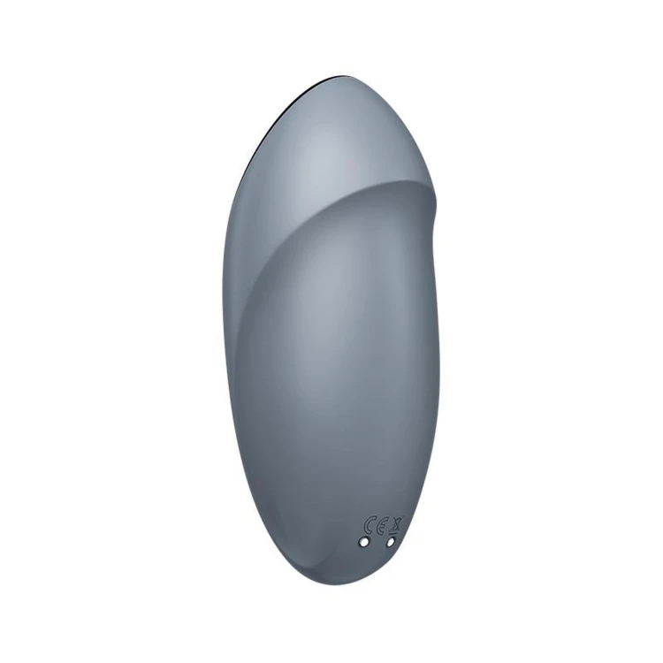 Satisfyer Tap & Climax 1 Bluegrey – masażer łechtaczki z funkcją stukania
