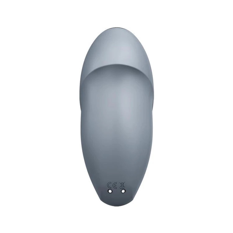 Satisfyer Tap & Climax 1 Bluegrey – masażer łechtaczki z funkcją stukania