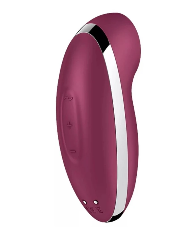 Satisfyer Tap & Climax 2 Red – masażer łechtaczki z funkcją stukania