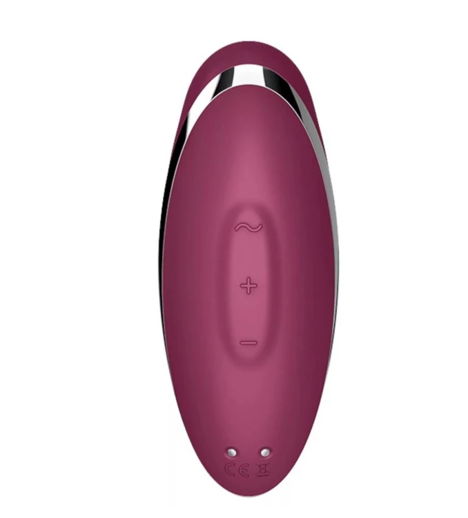 Satisfyer Tap & Climax 2 Red – masażer łechtaczki z funkcją stukania