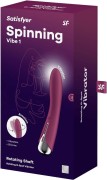 Satisfyer Spinning Vibe 1 Red – Wibrator klasyczny obrotowy do Punktu G