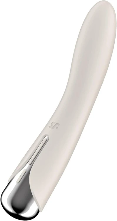 Satisfyer Spinning Vibe 1 Beige – Klasyczny Wibrator do Stymulacji Punktu G