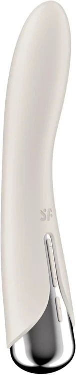 Satisfyer Spinning Vibe 1 Beige – Klasyczny Wibrator do Stymulacji Punktu G