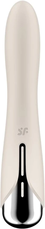 Satisfyer Spinning Vibe 1 Beige – Klasyczny Wibrator do Stymulacji Punktu G
