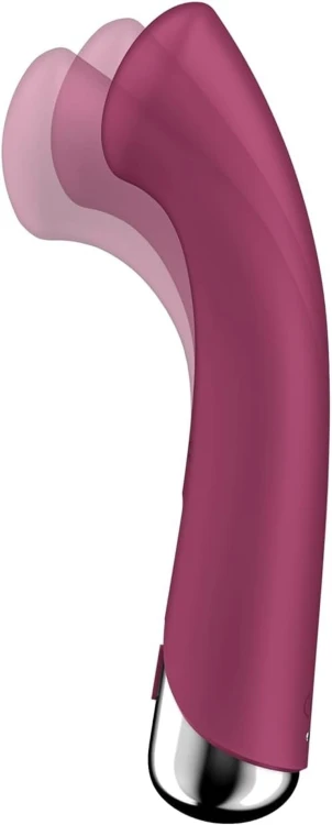 Satisfyer Spinning G-Spot 1 Red – Wibrator Punktu G z Funkcją Rotacji
