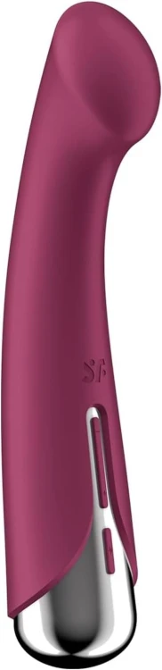 Satisfyer Spinning G-Spot 1 Red – Wibrator Punktu G z Funkcją Rotacji