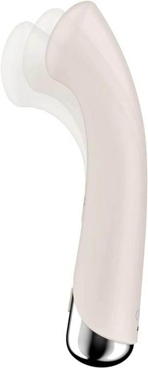 Satisfyer Spinning G-Spot 1 Beige – Obrotowy Wibrator Punktu G z Funkcją Rotacji i Wibracji