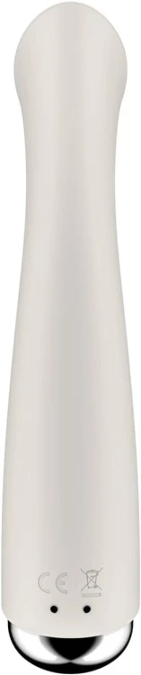 Satisfyer Spinning G-Spot 1 Beige – Obrotowy Wibrator Punktu G z Funkcją Rotacji i Wibracji