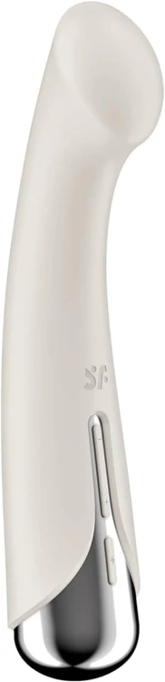 Satisfyer Spinning G-Spot 1 Beige – Obrotowy Wibrator Punktu G z Funkcją Rotacji i Wibracji