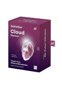 Satisfyer Cloud Dancer Red Print – Masażer Łechtaczki Air Pulse w Czerwone Wzory