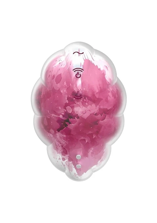 Satisfyer Cloud Dancer Red Print – Masażer Łechtaczki Air Pulse w Czerwone Wzory