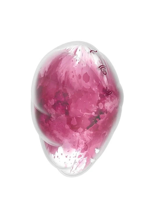 Satisfyer Cloud Dancer Red Print – Masażer Łechtaczki Air Pulse w Czerwone Wzory