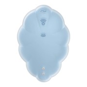 Satisfyer Cloud Dancer Blue – Błękitny Masażer Łechtaczki Air Pulse w Kształcie Chmurki