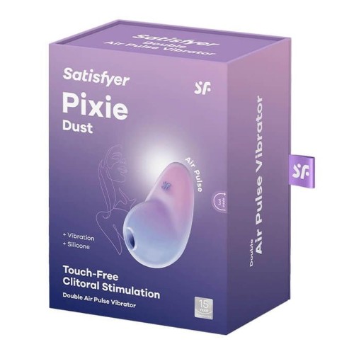Satisfyer Pixie Dust Violet/Pink – Masażer Łechtaczki Air Pulse z Gradientem Kolorów