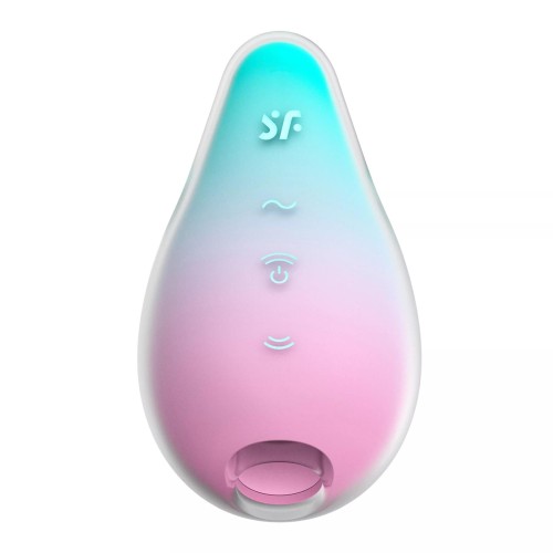 Satisfyer Mermaid Vibes – Miętowo-Różowy Masażer Łechtaczki Air Pulse