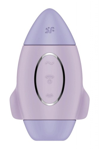 Satisfyer Mission Control Violet – Kosmiczny Masażer Łechtaczki Air Pulse z Funkcją Wibracji