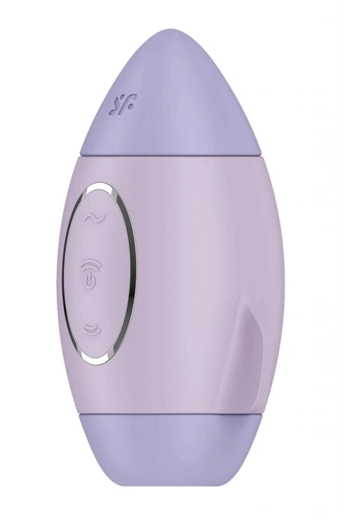 Satisfyer Mission Control Violet – Kosmiczny Masażer Łechtaczki Air Pulse z Funkcją Wibracji