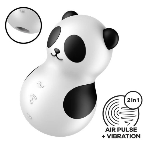 Satisfyer Pocket Panda – Masażer Łechtaczki z Technologią Air Pulse i Wibracją