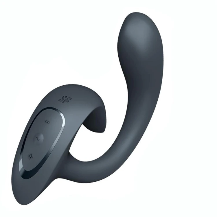 Satisfyer G for Goddess 1 Dark Grey – Elastyczny Wibrator Królik i Punktu G