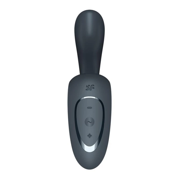 Satisfyer G for Goddess 1 Dark Grey – Elastyczny Wibrator Królik i Punktu G