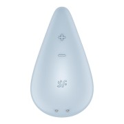 Satisfyer Dew Drop Blue – Kompaktowy Masażer Łechtaczki w Kolorze Błękitnym