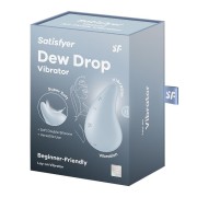 Satisfyer Dew Drop Blue – Kompaktowy Masażer Łechtaczki w Kolorze Błękitnym