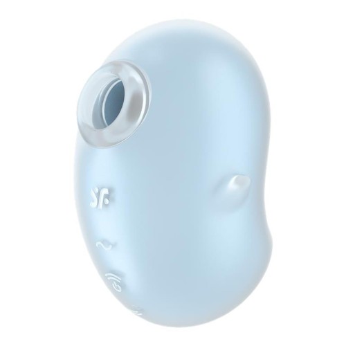 Satisfyer Cutie Ghost Blue – Masażer Łechtaczki z Technologią Air Pulse w kształcie duszka