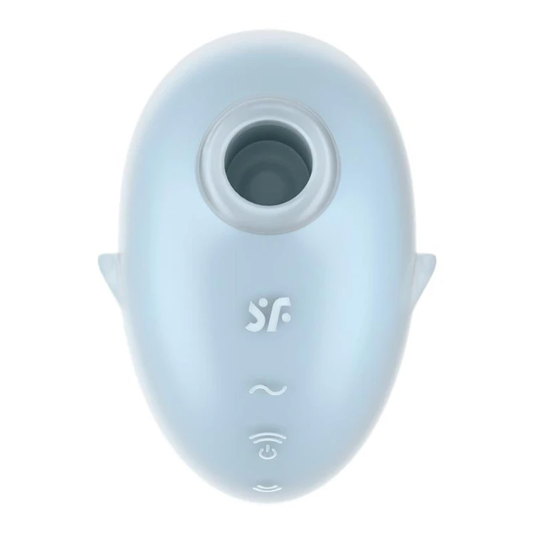 Satisfyer Cutie Ghost Blue – Masażer Łechtaczki z Technologią Air Pulse w kształcie duszka