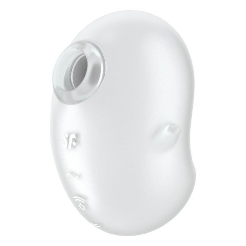 Satisfyer Cutie Ghost White – Masażer łechtaczki Air Pulse w Kształcie Uroczego Duszka