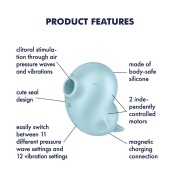 Satisfyer Sassy Seal – Masażer łechtaczki w Kształcie Uroczej Foczki
