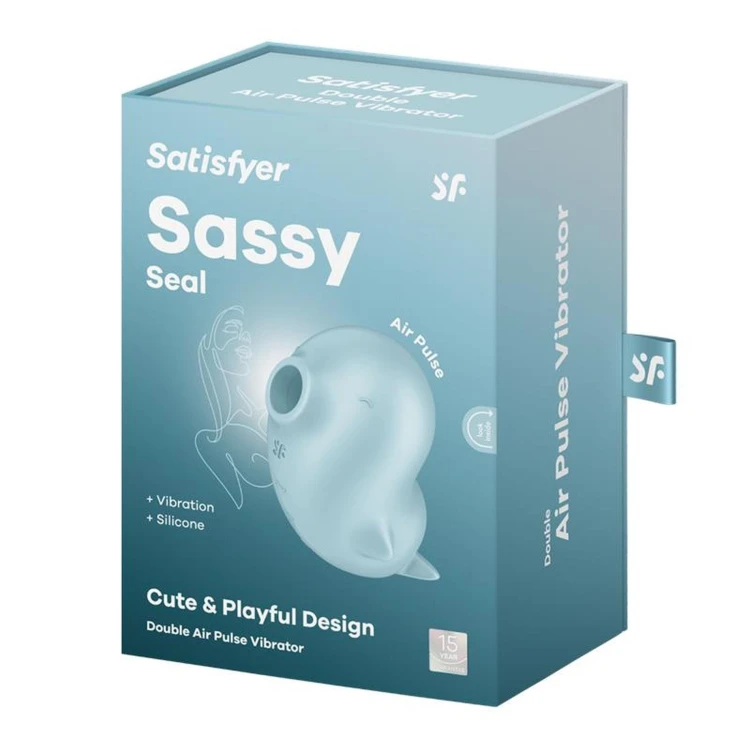 Satisfyer Sassy Seal – Masażer łechtaczki w Kształcie Uroczej Foczki