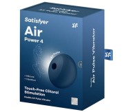 Satisfyer Air Power 4 – Kompaktowy Masażer z Technologią Air Pulse i Intensywnymi Wibracjami