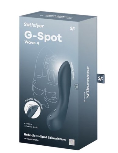 Satisfyer G-Spot Wave 4 – Wibrator Punktu G z Technologią Ruchu Falowego