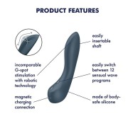 Satisfyer G-Spot Wave 4 – Wibrator Punktu G z Technologią Ruchu Falowego