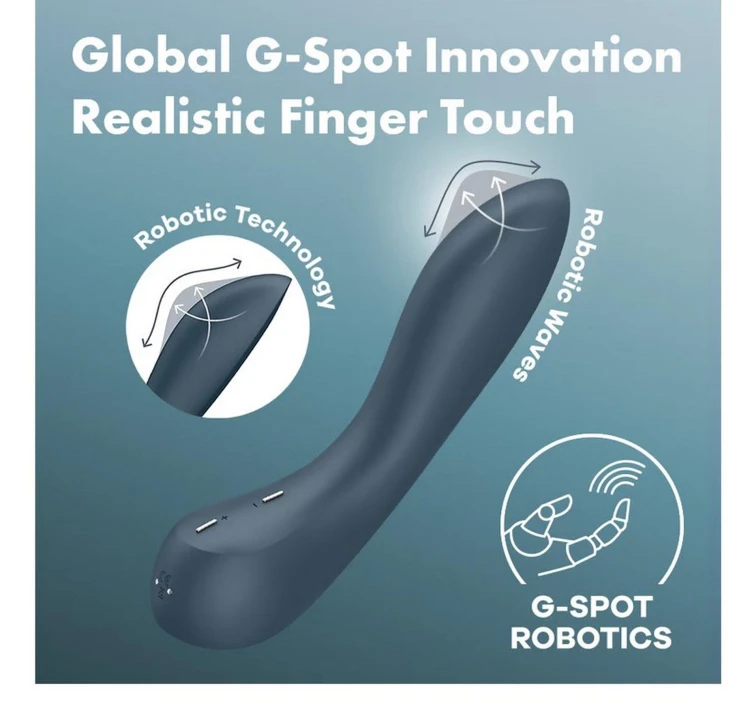 Satisfyer G-Spot Wave 4 – Wibrator Punktu G z Technologią Ruchu Falowego