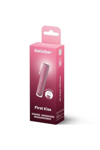 Satisfyer First Kiss – Podróżny Masażer Air Pulse z Magnetycznym Silnikiem 4D i Regulacją Mocy
