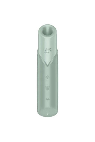 Satisfyer Naughty Kiss – Podróżny Mini Masażer Powietrzny z Silnikiem Magnetycznym 4D