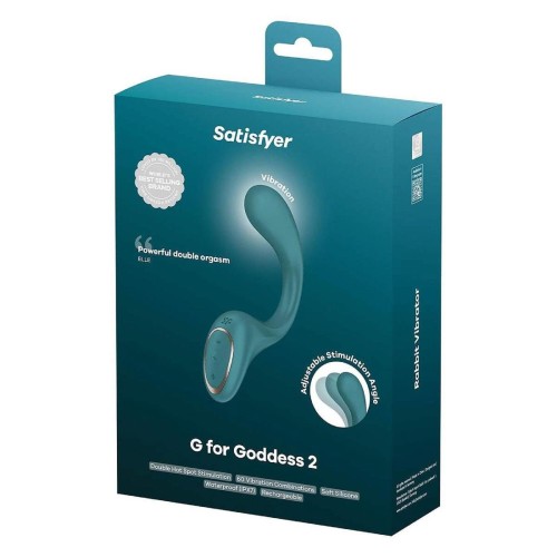 Satisfyer G for Goddess 2 – Luksusowy Wibrator Punktu G i Łechtaczki